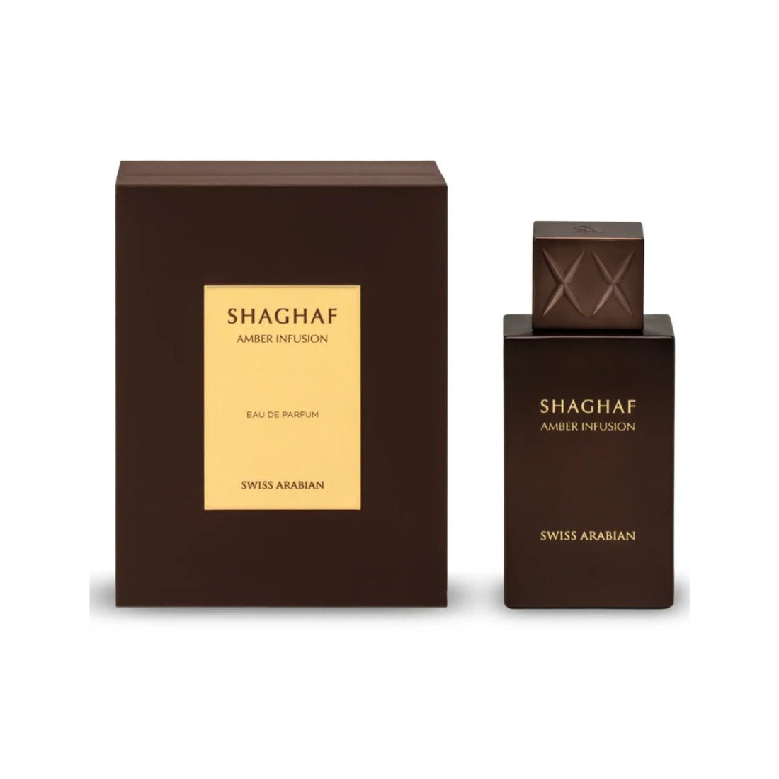 Swiss Arabian Shaghaf Amber Infusion - orientalischer Amberduft mit Vanille und Moschus, Unisex Parfum